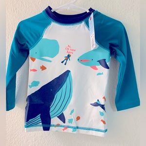 Cat & Jack Swimsuit 18M Boy or
Girl UPF 50+ NWT